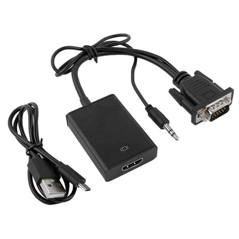 VGA to HDMI Converter With Audio – RoboticsDNA