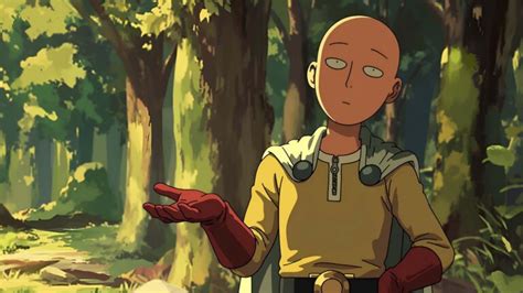 saitama  punch man art style desktop wallpaper  hd