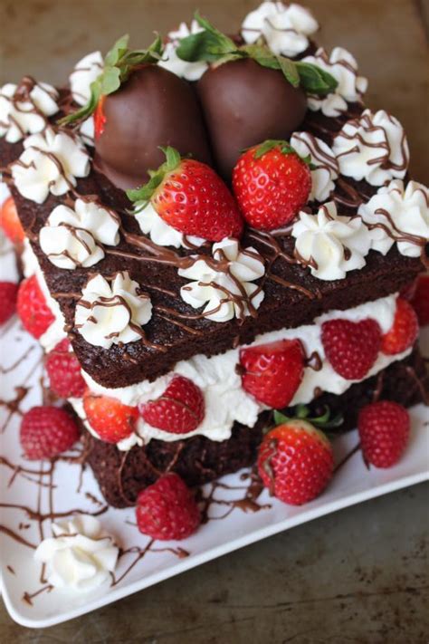 Chocolate Whole Wheat Mini Naked Cake The Kitchen Prescription