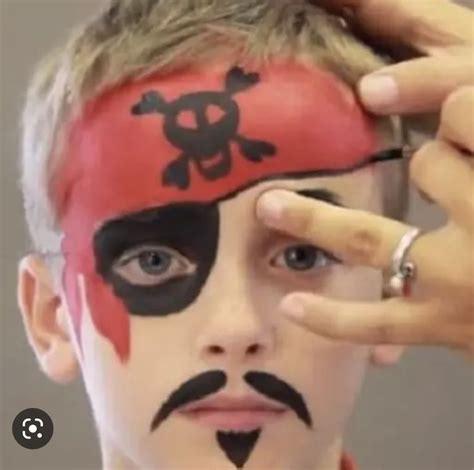 Halloween Diy Halloween Face Makeup Pirate Makeup Pirate Birthday