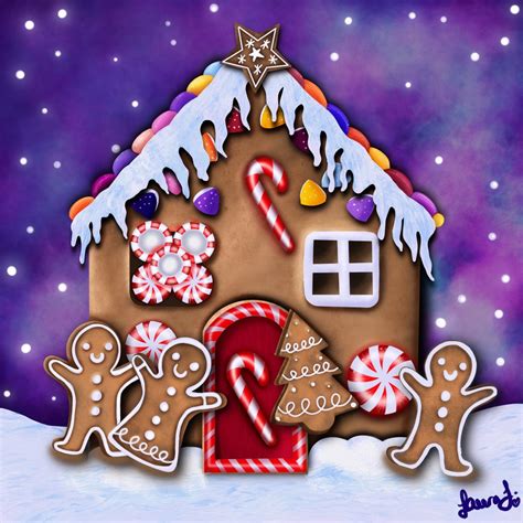 How To Paint A Gingerbread House Artofit