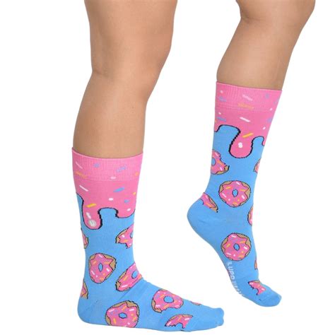 Meia Urban Unissex Canela Alta Donut Lupo Bra Lingerie