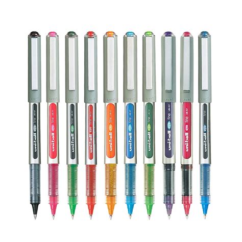 Uni Ball Eye Ub157 Eye Fine Ballpen Assorted Colorpack Of 10free