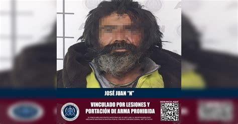 Queda Sujeto Vinculado Por Lesiones Y Portaci N De Arma Prohibida En