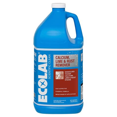 Ecolab Gal Calcium Lime And Rust Remover Concentrate The