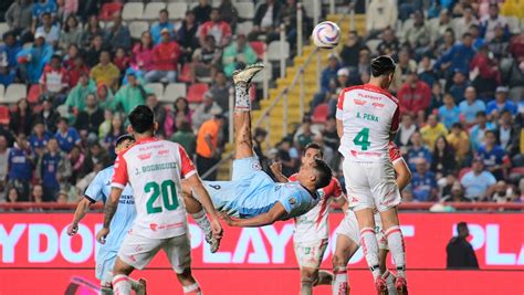 Ángel Sepúlveda anota un golazo frente a Necaxa Grupo Milenio