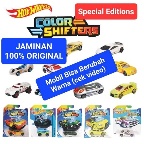 Jual Mainan Hotwheels Hot Wheels COLOR SHIFTERS ORIGINAL Bisa Berubah Warna Shopee Indonesia
