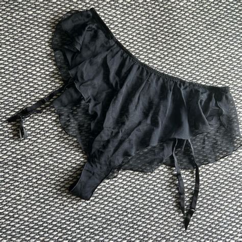 SKIMS Intimates Sleepwear Nwot Skims Chiffon Garter Bikini Poshmark