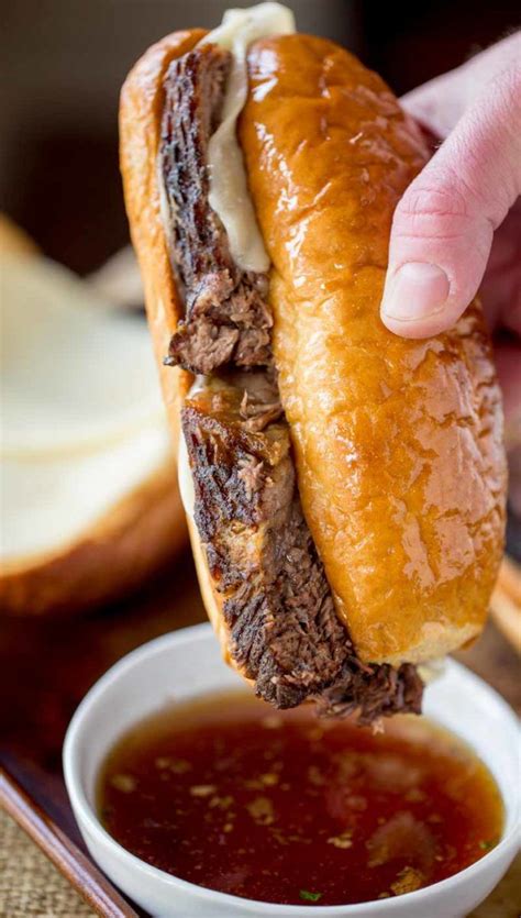 Slow Cooker French Dip Sandwiches Are The Ultimate Sandwich Made With