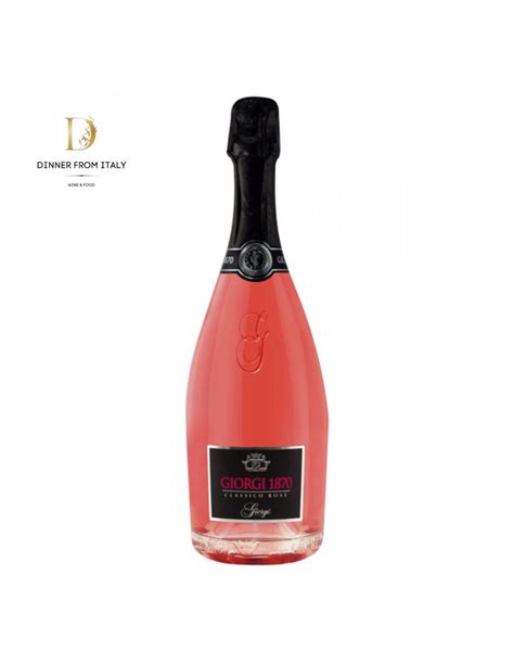 Oltrepò Pavese Classic Method DOCG Brut Rosé 1870 Giorgi 75cl