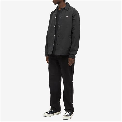 Dickies Men S Oakport Coach Jacket In Black Dickies Construct