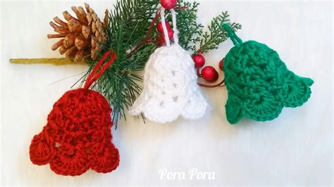 Crochet Christmas Bell I Crochet Christmas Ornaments I Crochet