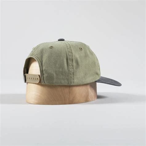 Obey Mens Pigment Disorder 6 Panel Cap Hat Snapback Khaki