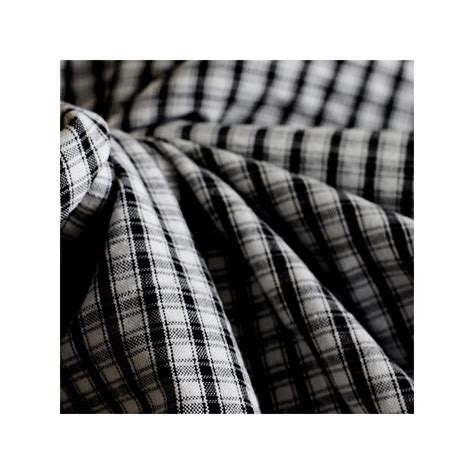 Tissu Atelier Brunette Seersucker Deep Charcoal