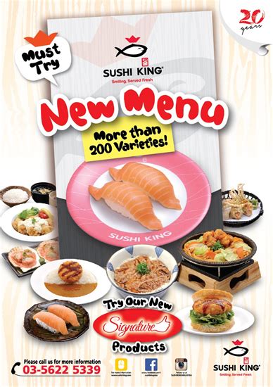 Sushi King Must Try New Menu Promotion In Malaysia New Menu Sushi Menu