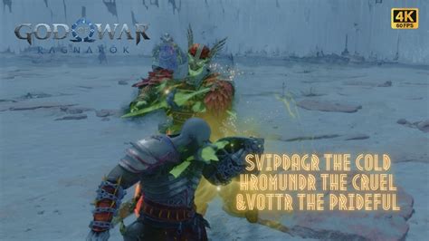 SVIPDAGR The Cold Sisters Of Illska GMGOW God Of War Ragnarok 4K60