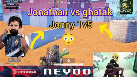 Jonathan Vs Ghatak Immortal Zgod Bgmi Latest Fight Jonny Takes Wwcd