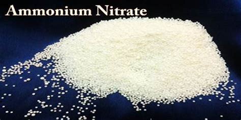 About Ammonium Nitrate - Assignment Point