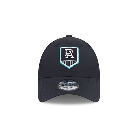 Port Adelaide Power Afl On Field 25 9forty Cloth Strap New Era Cap