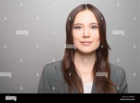 Brunette Long Hi Res Stock Photography And Images Alamy