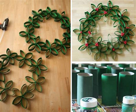 DIY Paper Roll Christmas Trees Pictures, Photos, and Images for