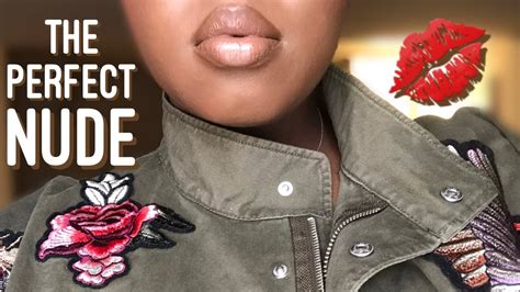 THE PERFECT NUDE LIP FOR DARK SKIN CELEBEAUTI YouTube