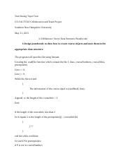 Pseudocode For Vector Data Structure In Course Management System