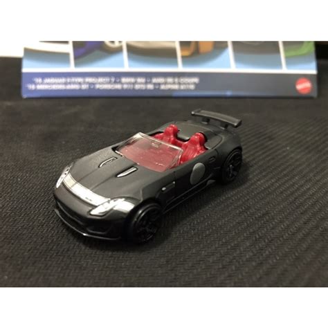 風火輪 hot wheels 娛樂系列六盒裝 15 捷豹jaguar f type project 敞篷 單台 普卡 蝦皮購物