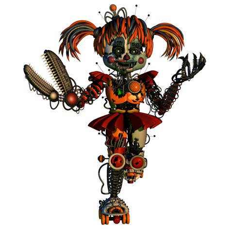 Scrap Baby Redesign Fnaf Fanart By Neytirix On Devian