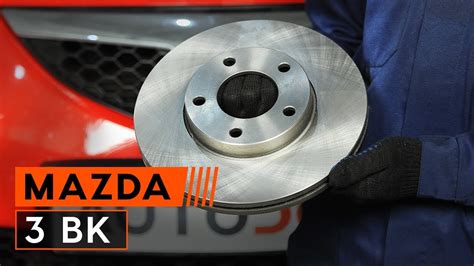 Hoe Een Voor Remschijven Van Remblokken Vervangen Op Een Mazda Bk