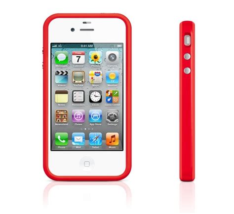 Красный бампер для iPhone 4/4S появился в Apple Store