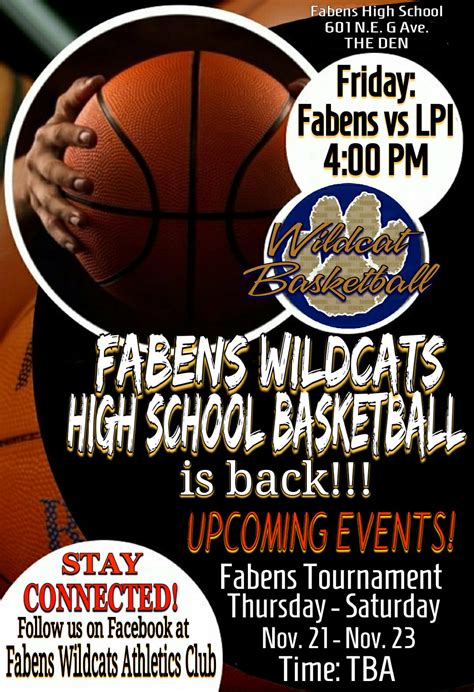 Fabens Tournament Fabens Wildcats Athletics Club