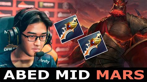 ABED ADDED MARS TO HIS HERO POOL INTENSE BATTLE DOTA 2 Gameplay