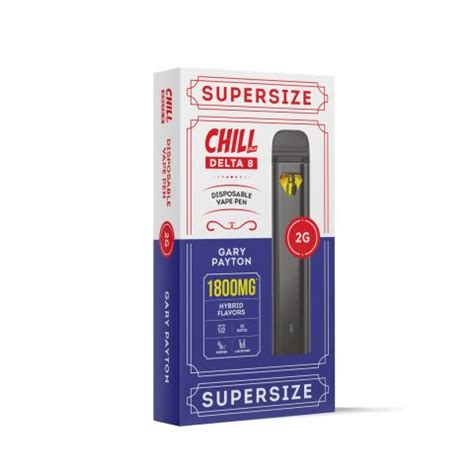 Gary Payton Vape Pen Delta 8 Disposable Chill Plus 1800mg