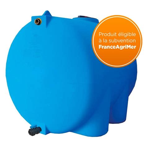 Cuve Stockage Verticale Grise En Pe 5000l Pre Equipee Cuve Expert