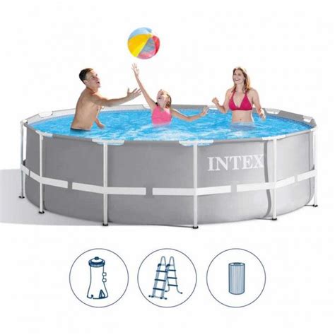 Каркасный бассейн Intex 26716 366x366x99 см — просторный и глубокий ...