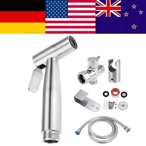 Handheld Bidet Spray Shower Set Toilet Shattaf Sprayer Douche Kit Bidet