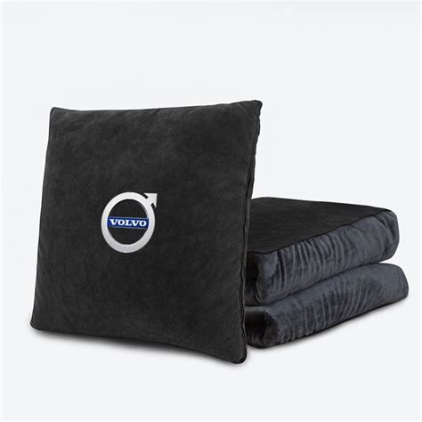 Volvo Logo Plush Pillow Seat Lumbar Plus Plush Thickening Expandable Pillow S60 S90 Xc40 Xc60