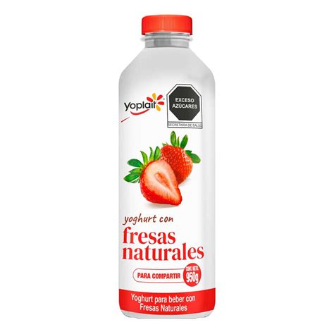 Yoplait Yoghurt Para Beber Con Fresas Naturales 950 G 950 Gr