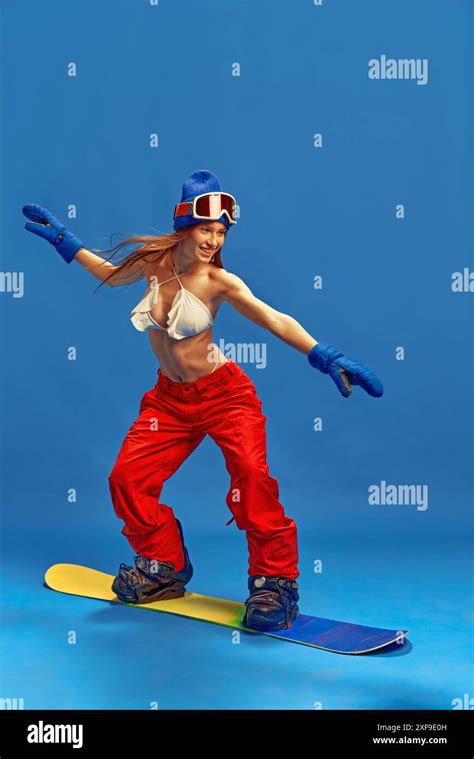 Snow Bikini Woman Hi Res Stock Photography And Images Alamy