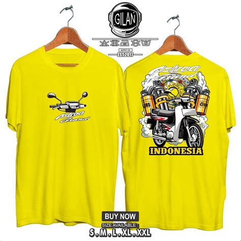 Kaos Baju Motor Honda Astrea Grand Indonesia Kaos Otomotif Gilan