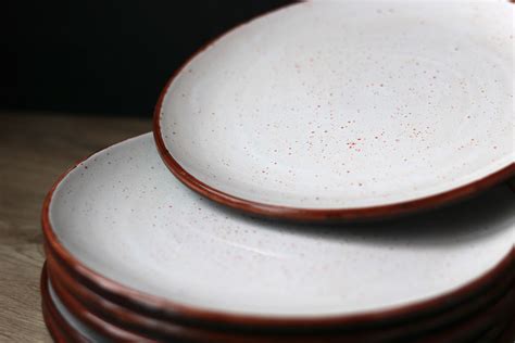 Handmade Ceramic Plate, White Plate, Pottery Plate, Ceramic Plate