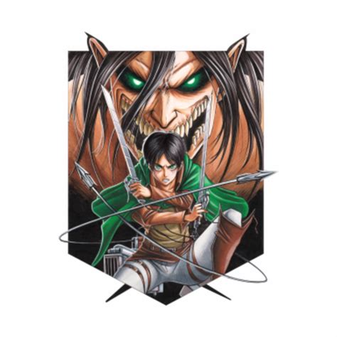 Eren Jaeger Attack On Titan Baseball T Shirt Teepublic