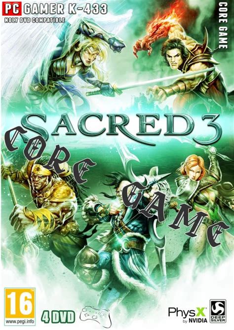 Game Pc Sacred 3 แผ่นเกมส์ แฟลชไดร์ฟ เกมส์คอมพิวเตอร์ Pc โน๊ตบุ๊ค