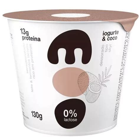 Iogurte Parcialmente Desnatado Skyr Coco Zero Lactose Moo Pote G