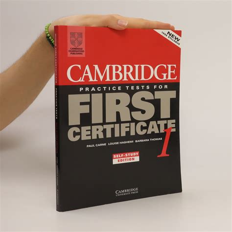 Cambridge Practice Tests For First Certificate Self Study Edition