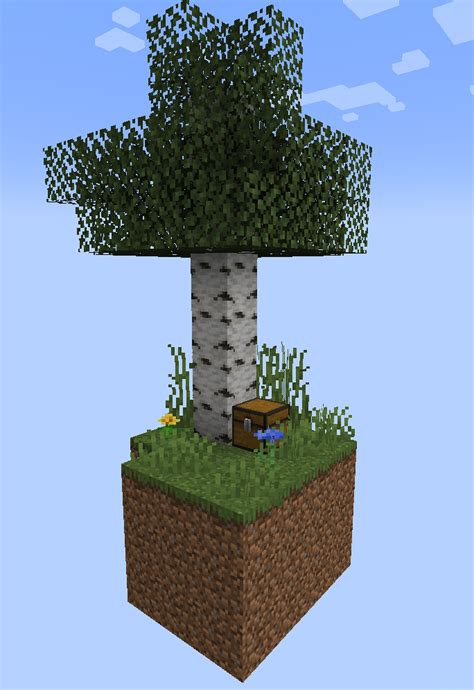 Sky block Minecraft Map