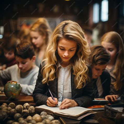 Fotos De Alunos Em Sala De Aula - Alunos primários de fotos gratuitas em sala de aula | Foto Premium
