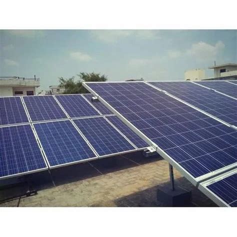 Mounting Structure Off Grid 10kw Polycrystalline Solar Power Plant