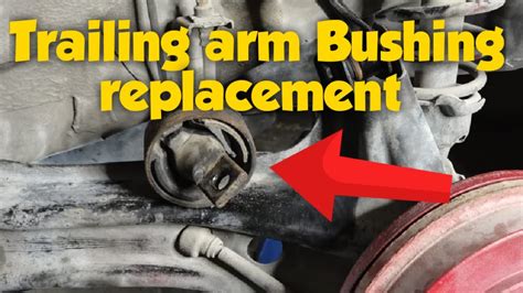 Honda Civic Trailing Arm Bushing Replacement Youtube